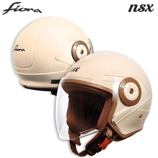 Helm NSX Fiora  Helm Wanita Helem Retro Hijab Friendly Bogo Cowok Cewek SNI Half Face SNI Motorcycl