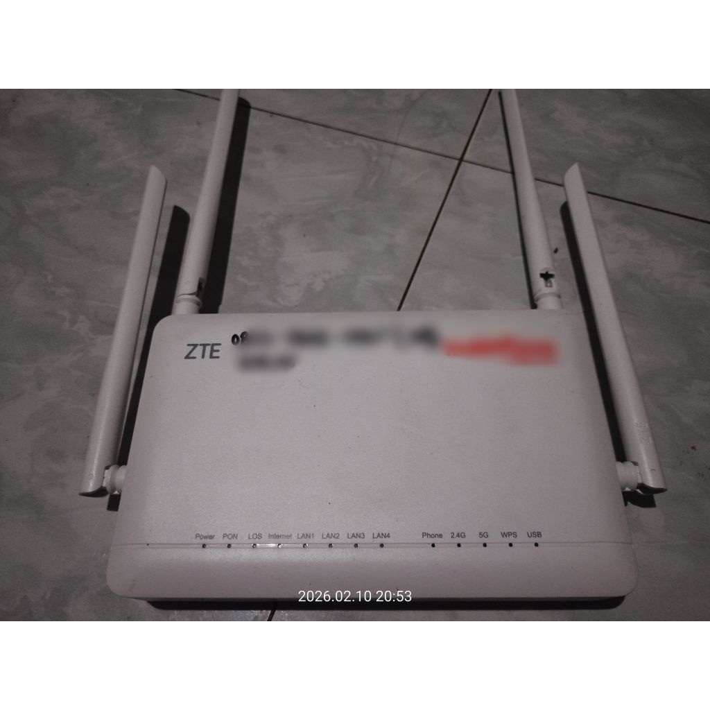 ZTE ZXHN F6600P*****