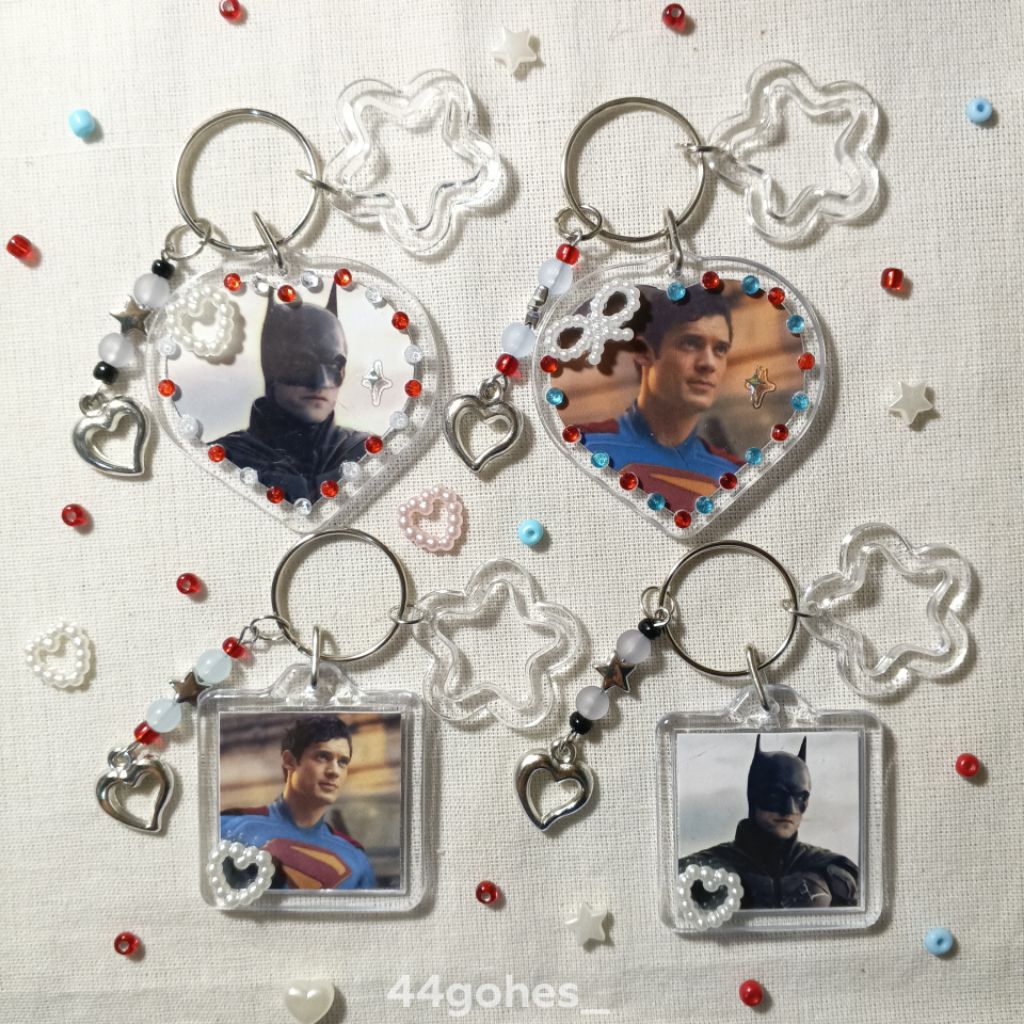 Superman & The Batman พวงกุญแจ Deco | แฟนเมอร์ช