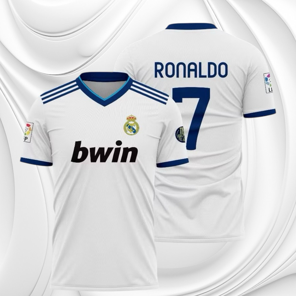 เสื้อเจอร์ซีย์ M4DR1D home 2012 2013 Ronaldo