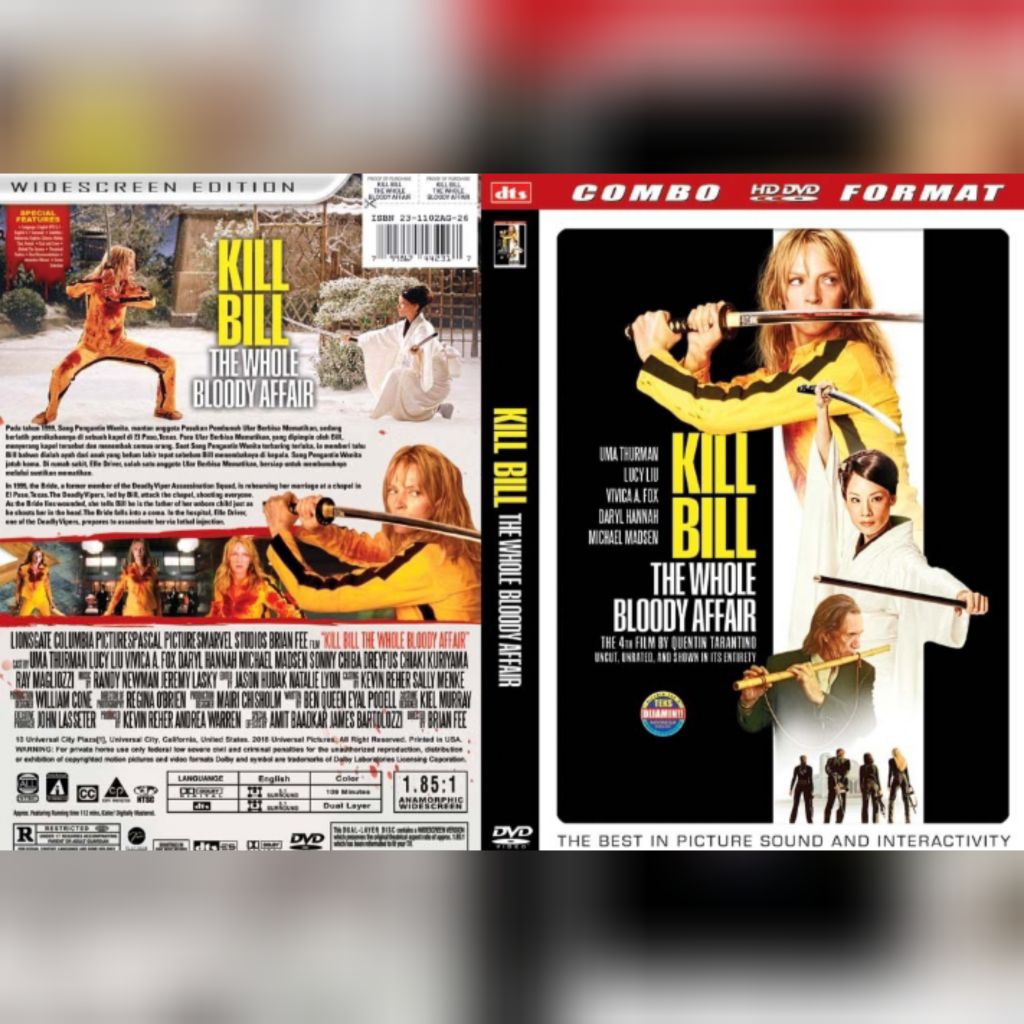DVD Kill Bill 2026 (Uma Thurman)