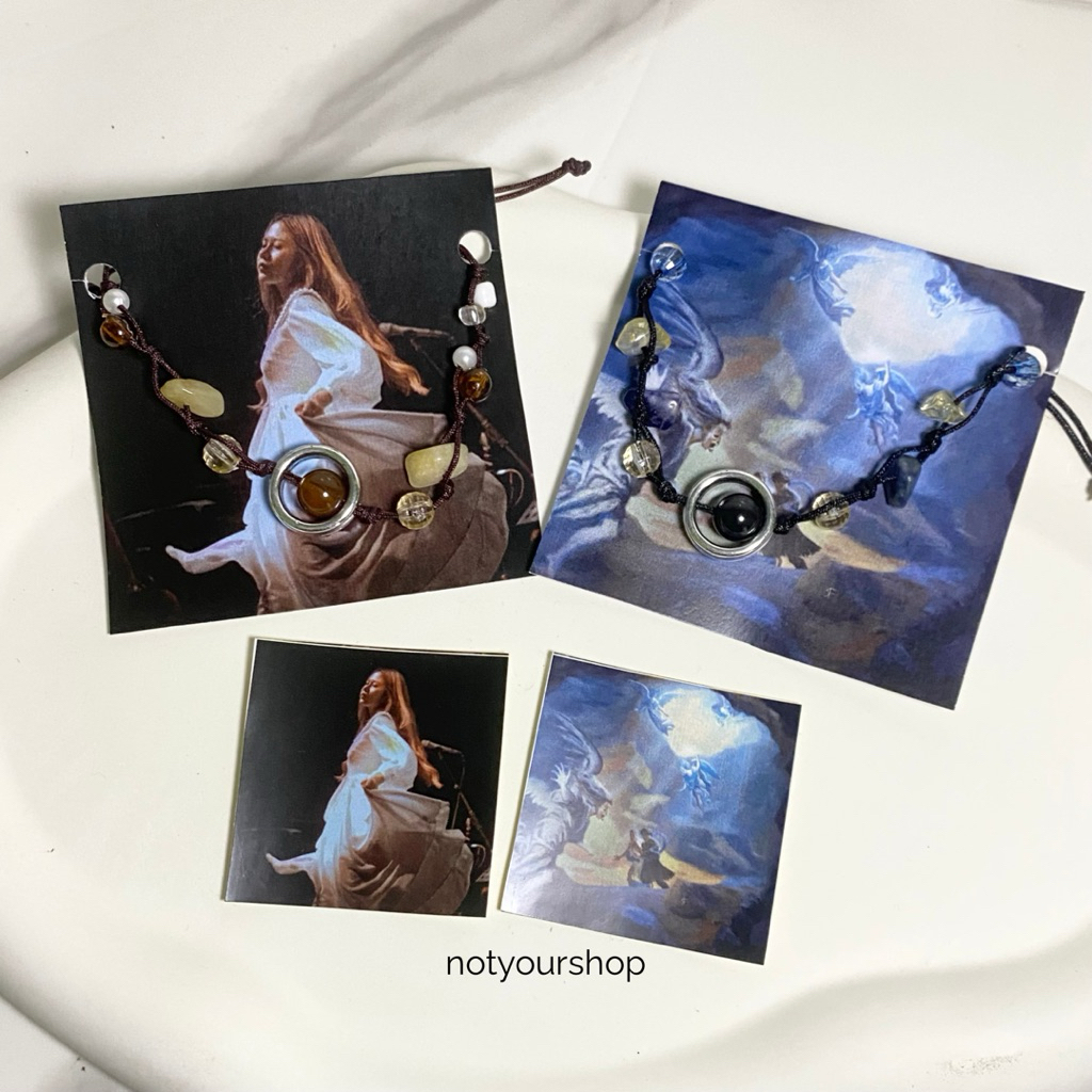 FREE BOX FREE STICKER Hinda x Nadyn Song Bracelet / Drawstring Bracelet / Beaded Bracelet