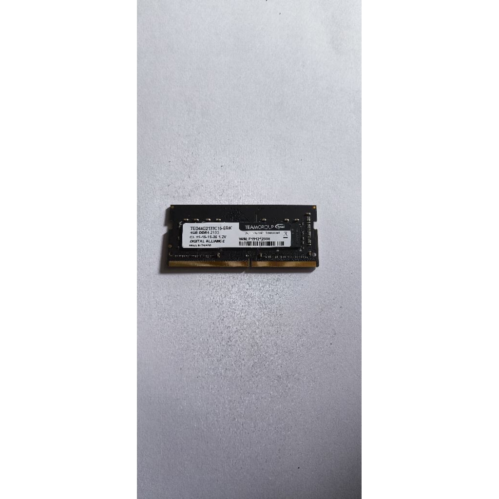 SODIMM DDR4 4GB 2133 TEAMGROUPTOP RAM