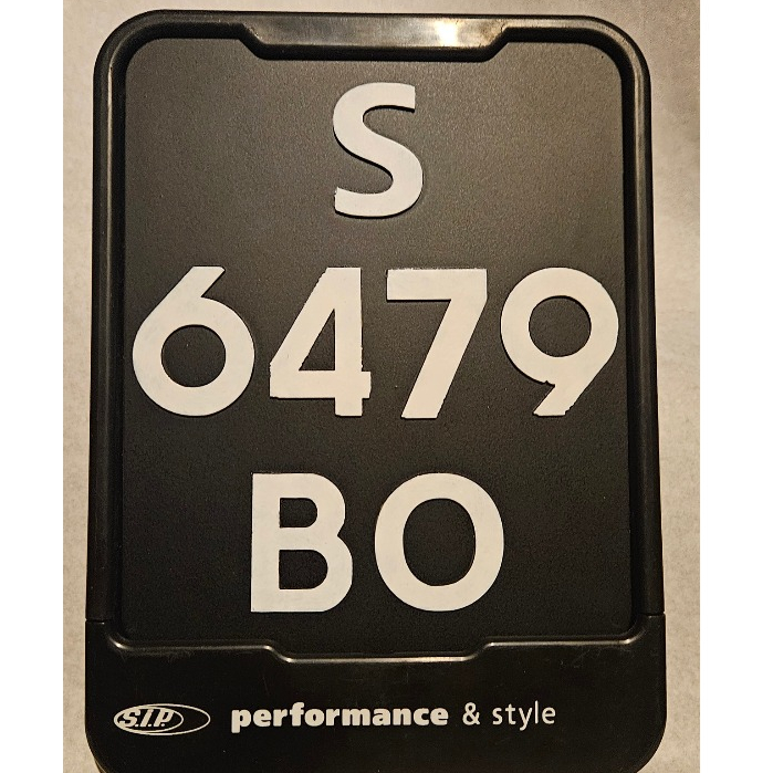 Vespa PTS FRAME SIP classic old school vintage นูนแผ่นไม่รับอะคริลิก