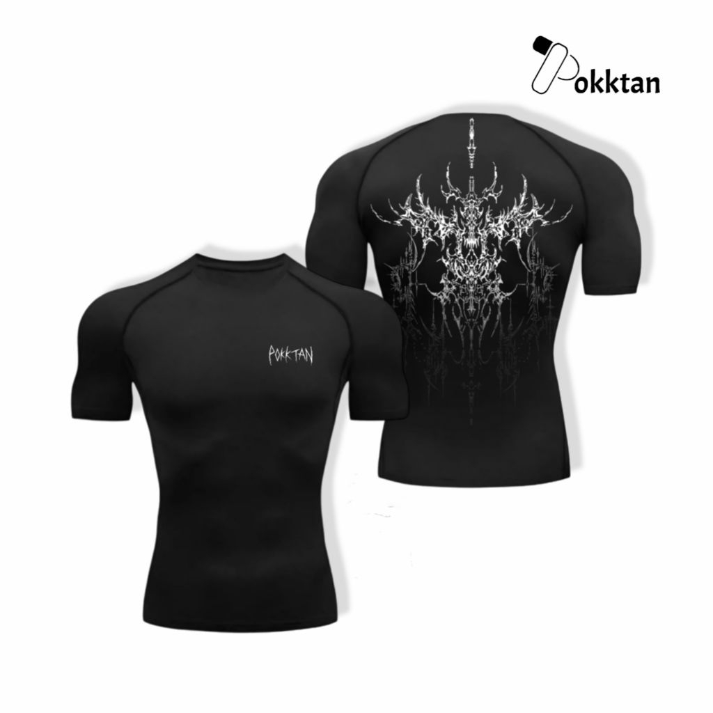 PokkTan Oblivion Compression Shirt Short Sleeve / Oblivion Compression Shirt Short Sleeve