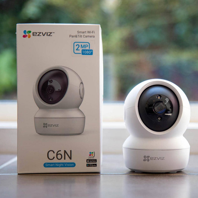 กล้อง IP EZVIZ C6N - Full HD 1080p อินฟราเรดกลางคืน ที่เก็บ MicroSD