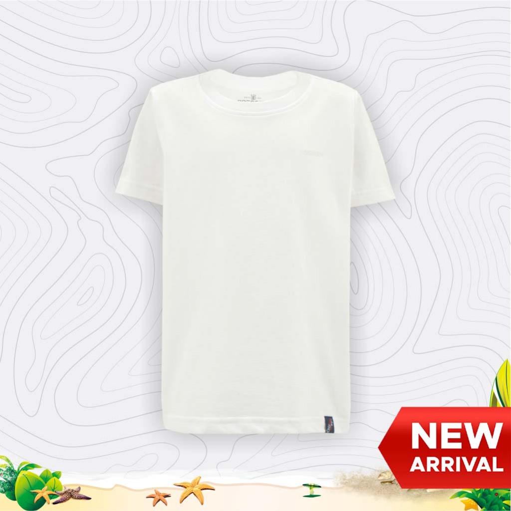 เสื้อยืดแขนสั้นสีขาว Cressida Kids Boy - 1ER272P