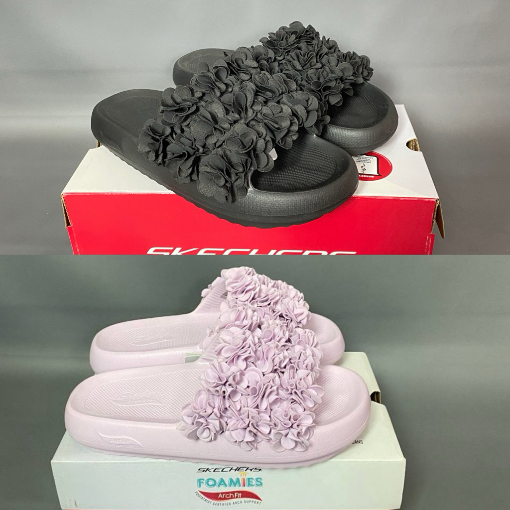 SKECHERS Skechersarch fit Cloud รองเท้าแตะผู้หญิง