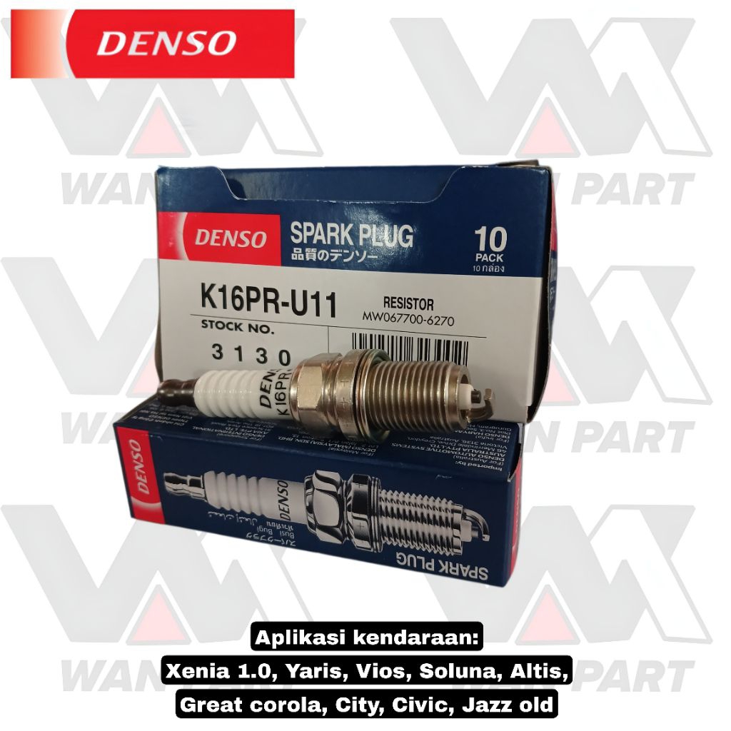 ของแท้ 100% DENSO K16PR-U11 SPARK PLUG