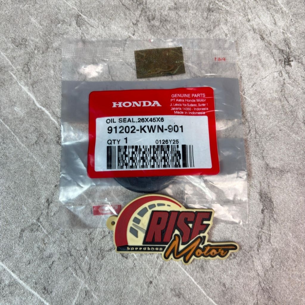 ซีลเพลาข้อเหวี่ยง VARIO 125 150 ซ้าย 91202 KWN 901