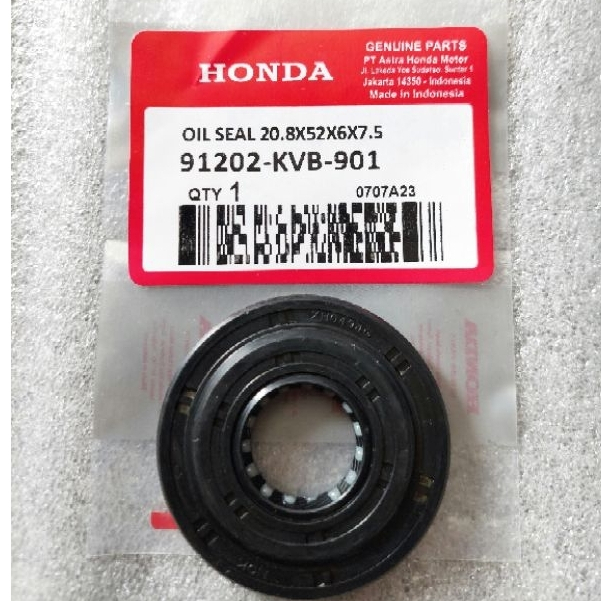 ซีลเพลาข้อเหวี่ยงซ้าย Vario 110 Beat F1 91202-KVB-901