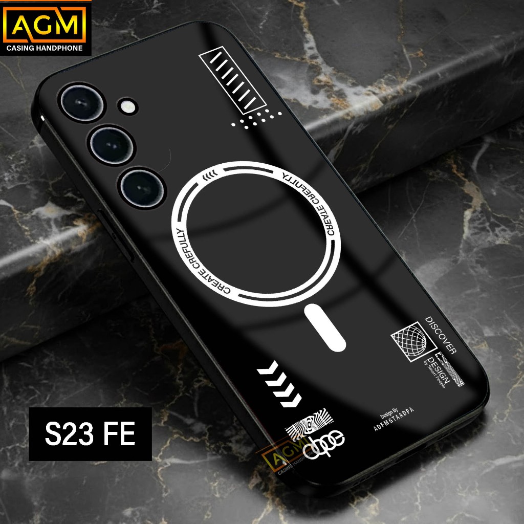 เคส Samsung S23 FE - เคส Softcase Glossy Full Body Casing Hp Samsung S23FE [Msaf Motif] - เคส AGM เค