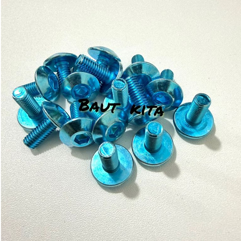 50/100 ชิ้น Vixion/X-Ride/R15/R25 Body Cover Bolts 10