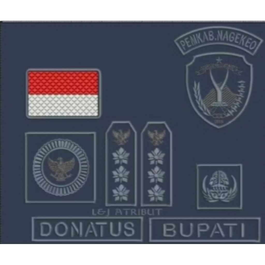 การรวบรวมข้อมูลสําหรับ UNIFORM OF BUPATI/KADES/WALICITY ETC