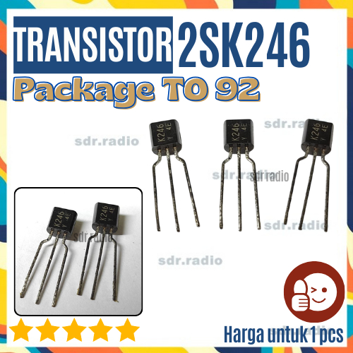 ทรานซิสเตอร์ k246 to92 2sk246 2SK 246 ทรานซิสเตอร์ TO-92