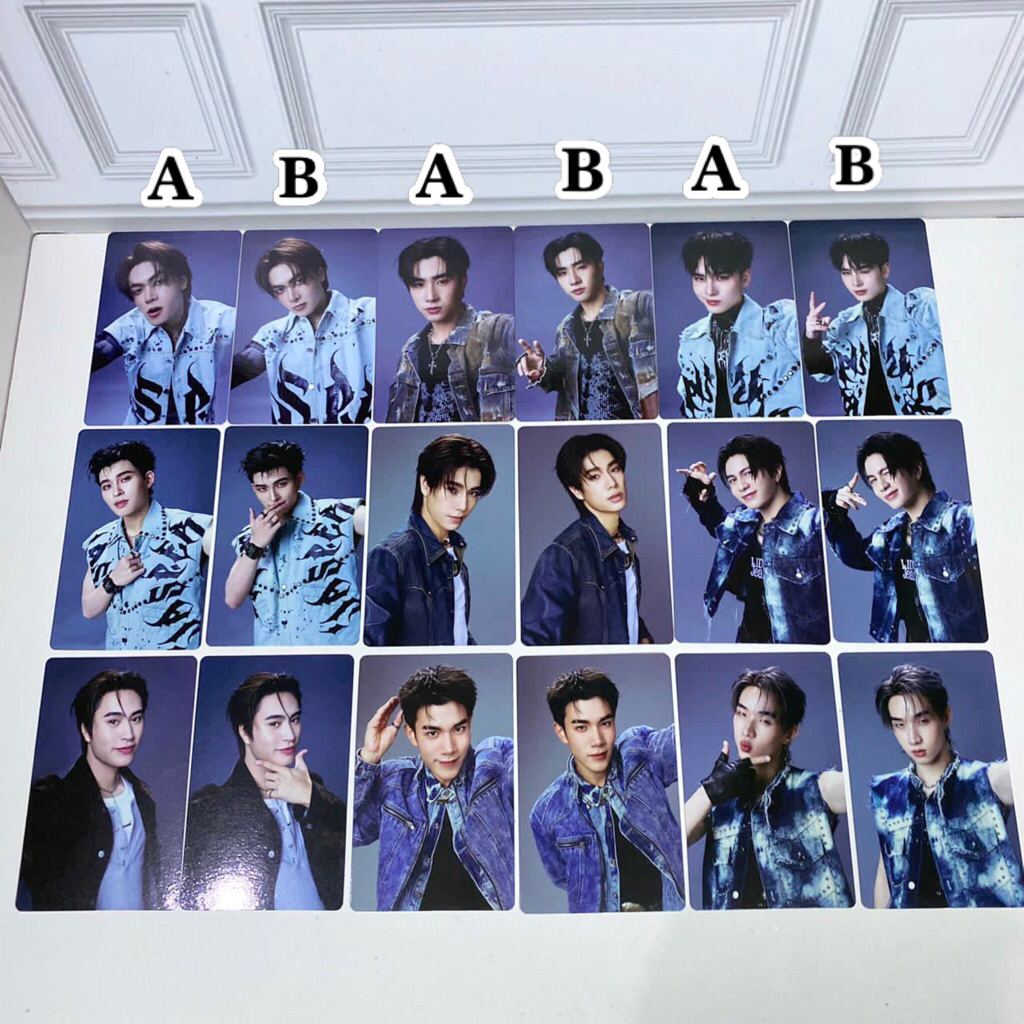 CC RISER GMMTV การ์ดสะสม GMMTV โฟโต้การ์ด JOONG PERTH SANTA POND PUUWIN WILLIAM GEMINI FOURTH HONG L