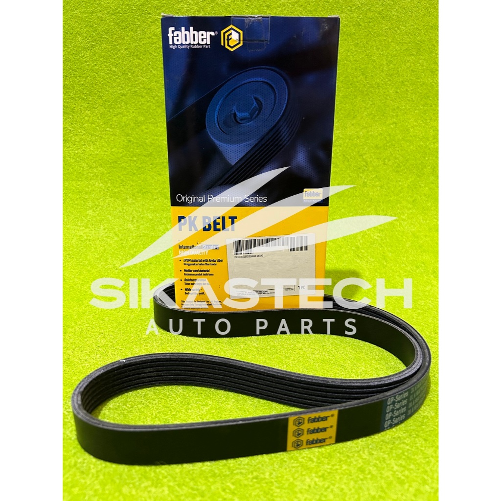 P51D-15-909 V-BELT RIBBED FAN BELT / ALTERNATOR FAN BELT (DYNAMO CAMPER) AC COMPRESSOR MAZDA2 DL MAZ