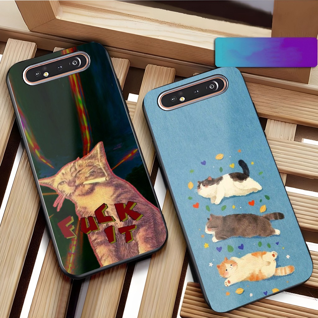 เคส HP Samsung A80 - N1 - [KK Motif No. 69] - Samsung A80 Fashion Softcase - Glossy Hardcase - Phone