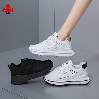 Minju Sepatu Sneakers Wanita White Trainer Shoes Casual C9006