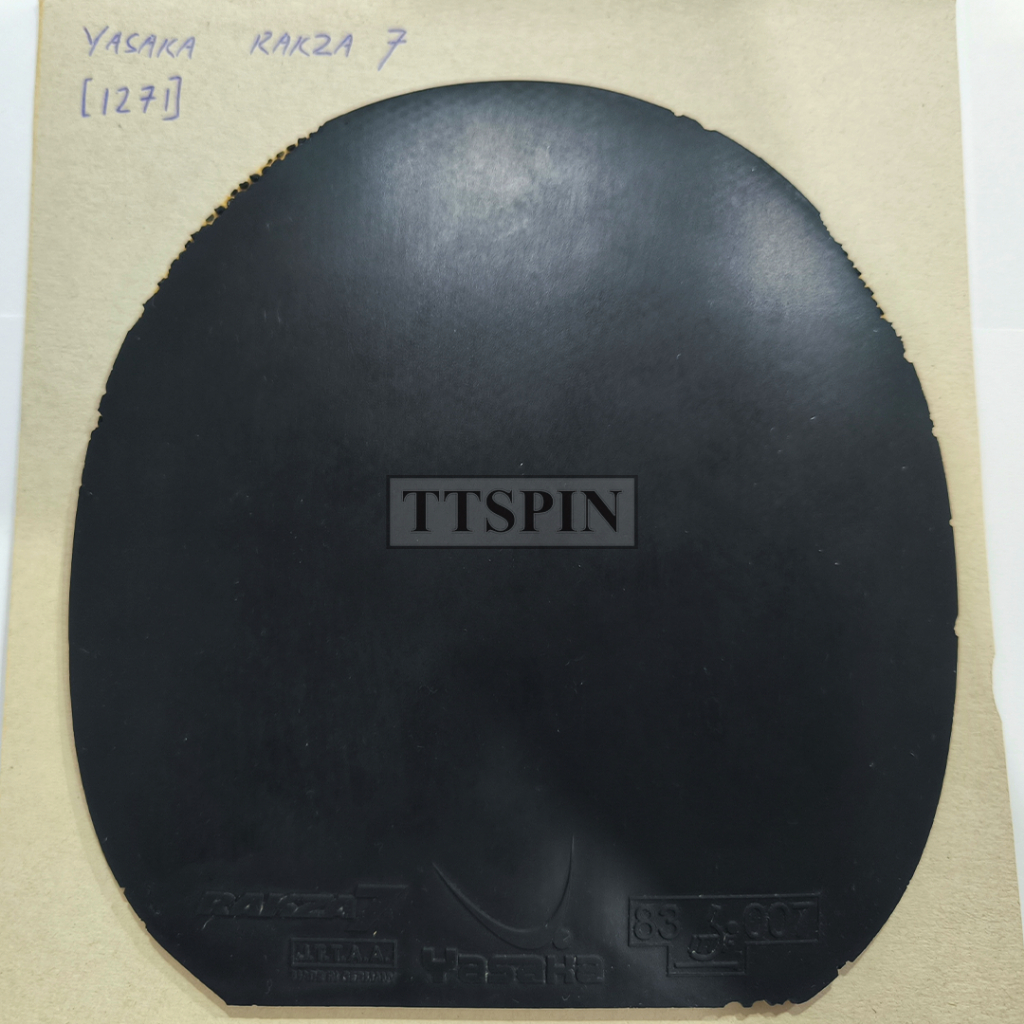 YASAKA Rakza 7 - ยางปิงปอง Bet Bat Yasaka Rakza 7 Rubber Table Tennis มือสอง