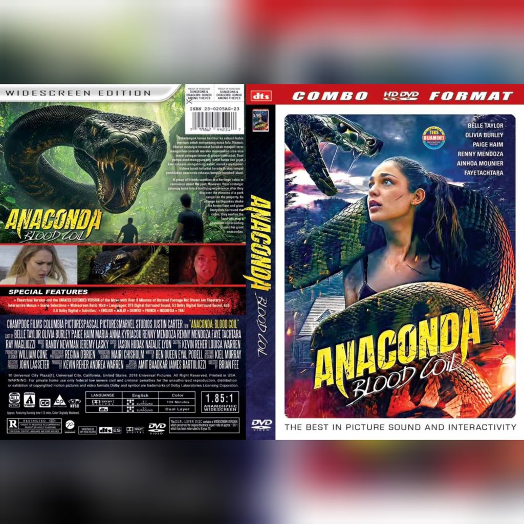 Anaconda Blood Cold 2026 DVD
