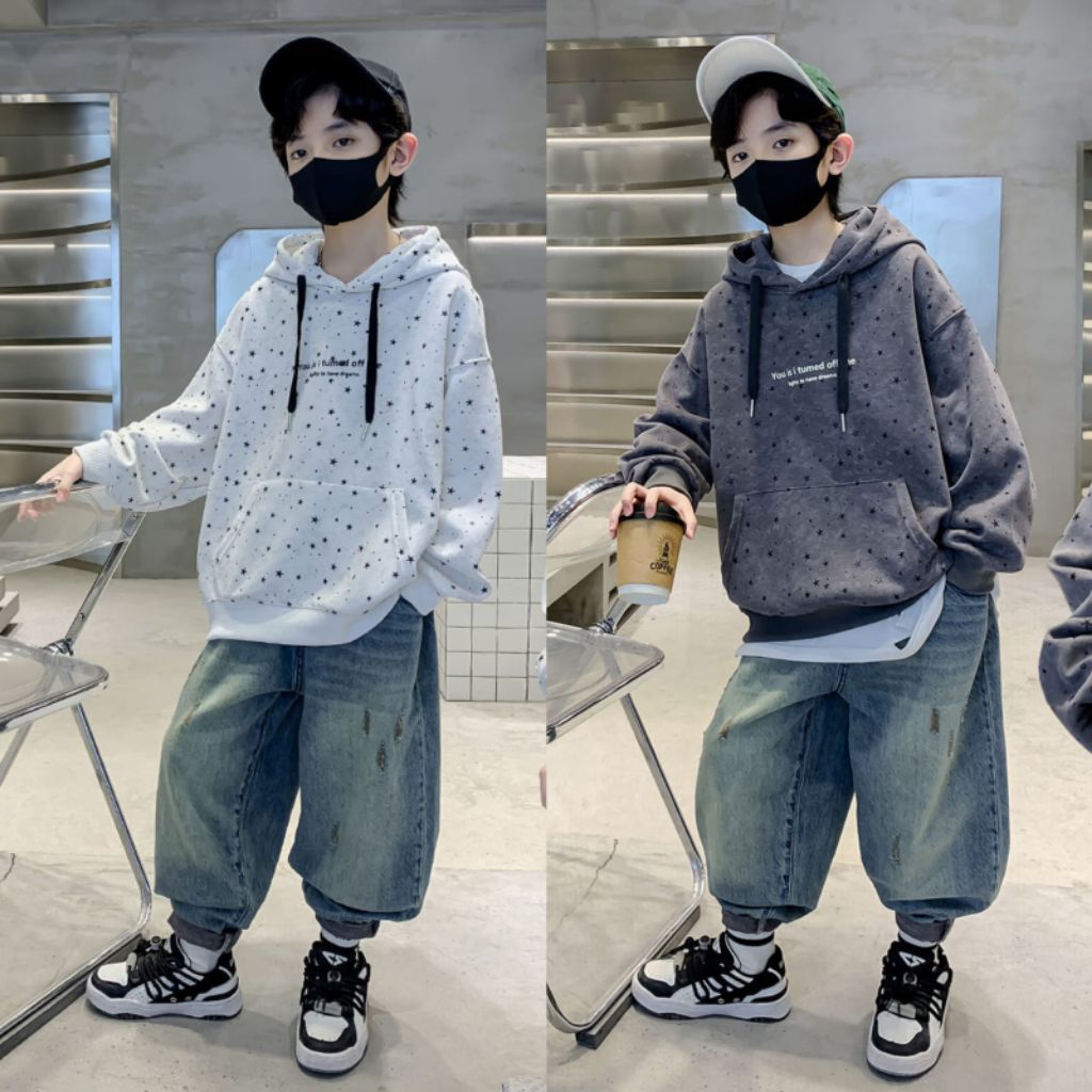 BOYS JOGGER HODIE SET 120-139-150-170 6-7 YEARS