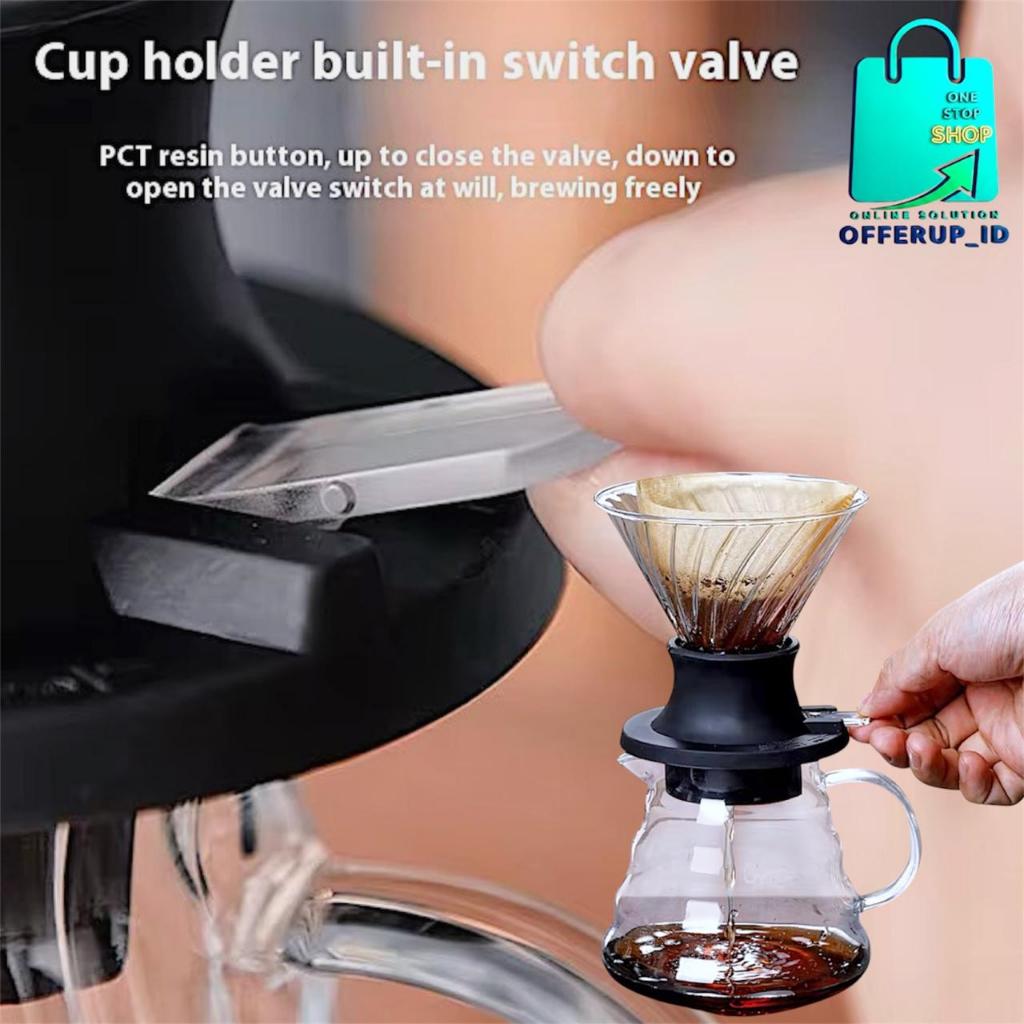 CONE COFFEE DRIPPER SWITCH VALVE COFFEE FILTER V60
