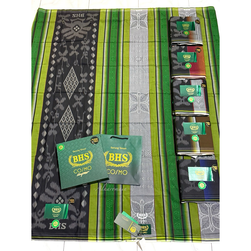 -Alharomainporong- BHS cosmo ผ้าซิ่นทอง bhs cosmo super bhs ory bhs original bhs cosmo PPS cosmo PPS