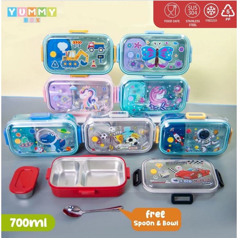 Yummy Box / Yummy Bento Box 2 ส่วน 700ml