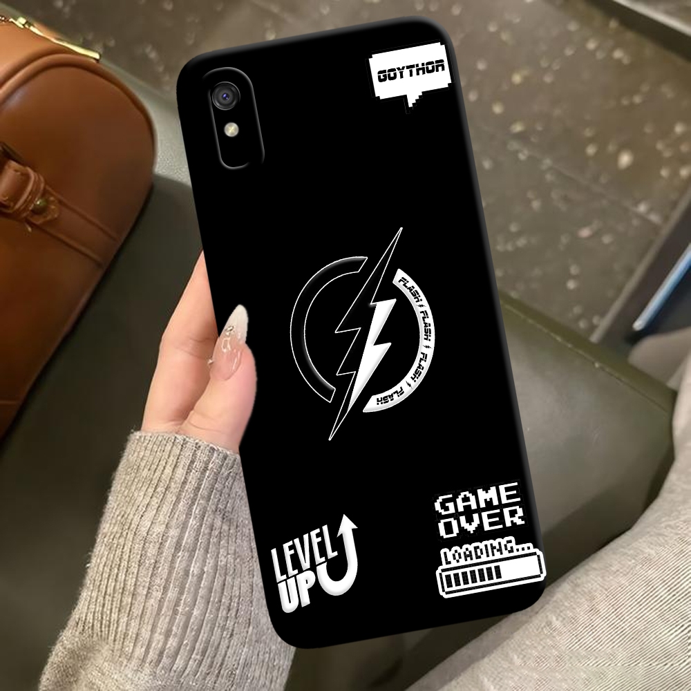 เคสพรีเมี่ยม อินเทรนด์ XIAOMI REDMI 9A / 9i - COOL FLASH Design - สําหรับดึงดูดใจลุคอินเทรนด์ Softca