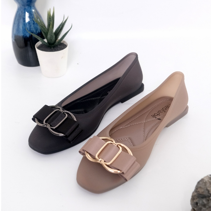 ใหม่ - Neofarbe Lolita 23 Flats Shoes Jelly
