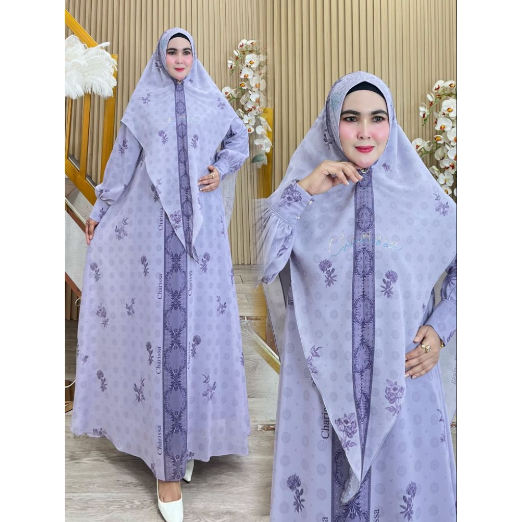 ซีรีส์ Syari Gamis Fatiyah ล่าสุด By Charissa Syari / Contemporary Syari Gamis / หรูหรา Syari Gamis