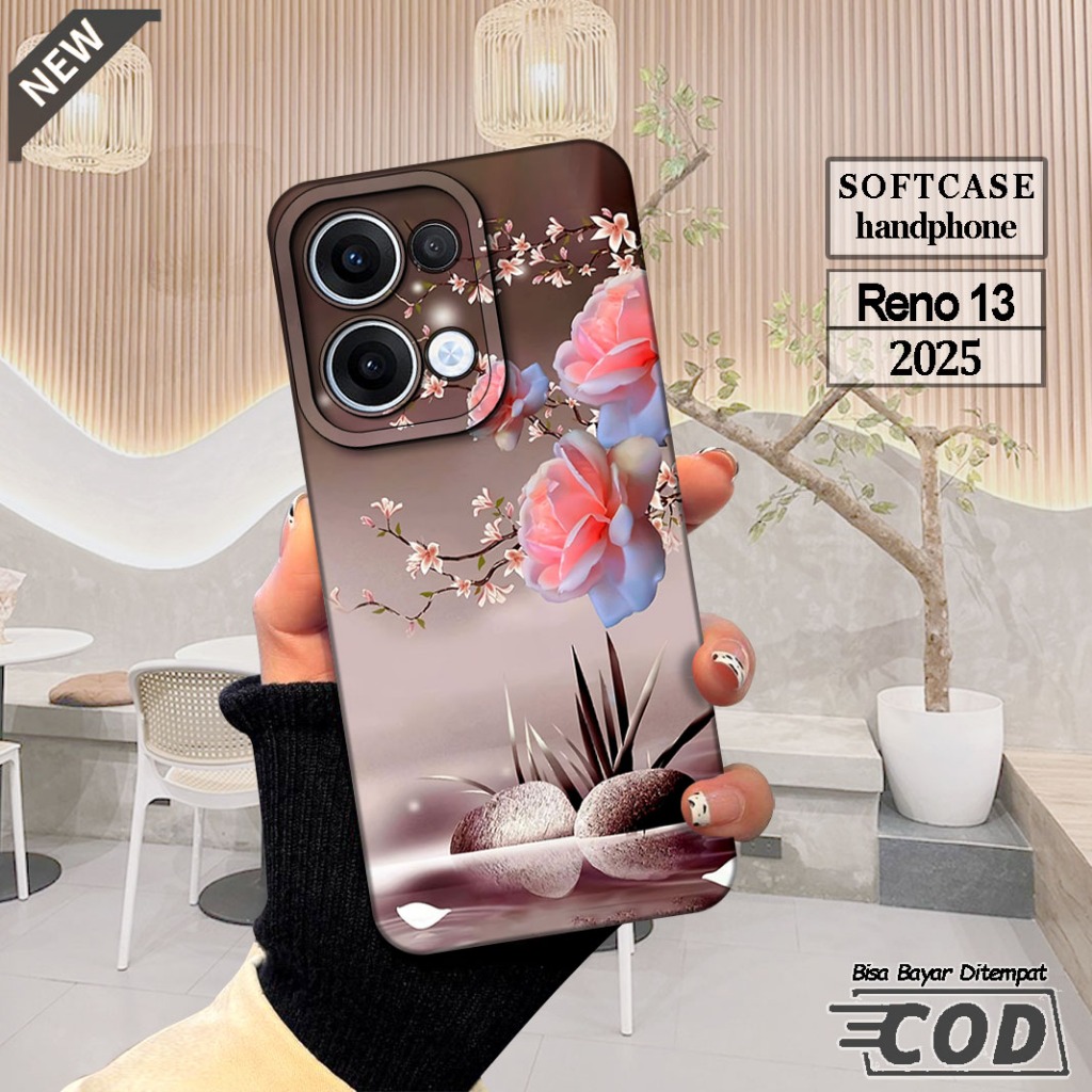 เคส Oppo RENO 13 5G 2025 - เคส Oppo RENO 13F 4G/5G 2025 - เคสซิลิโคนสีดําสุดเท่ ยืดหยุ่น ใส