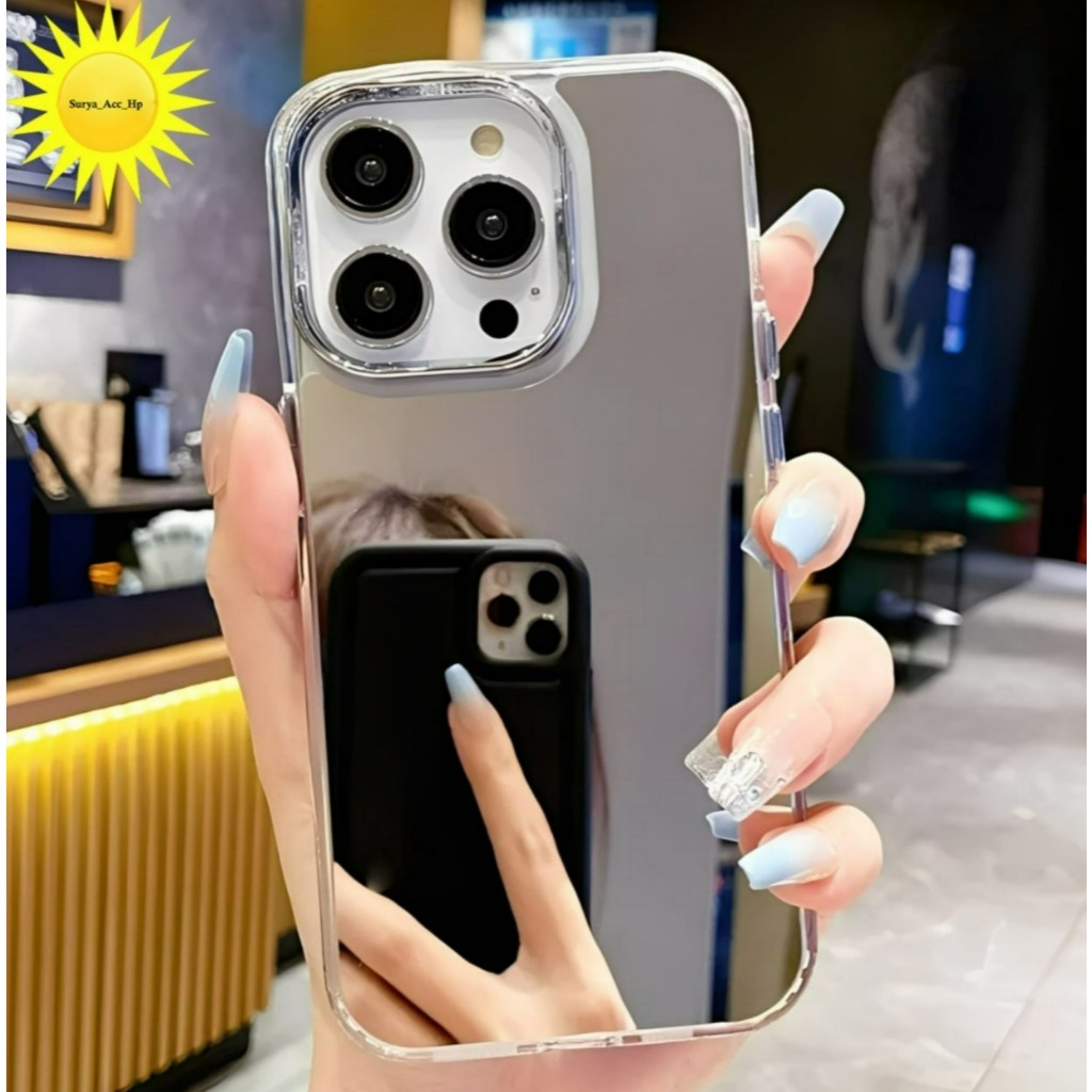 Soft Case Mirror Drop Military สําหรับ Xiaomi Mi10t Mi10t Pro Mi11t Mi11t Pro Mi13t Mi13t Pro