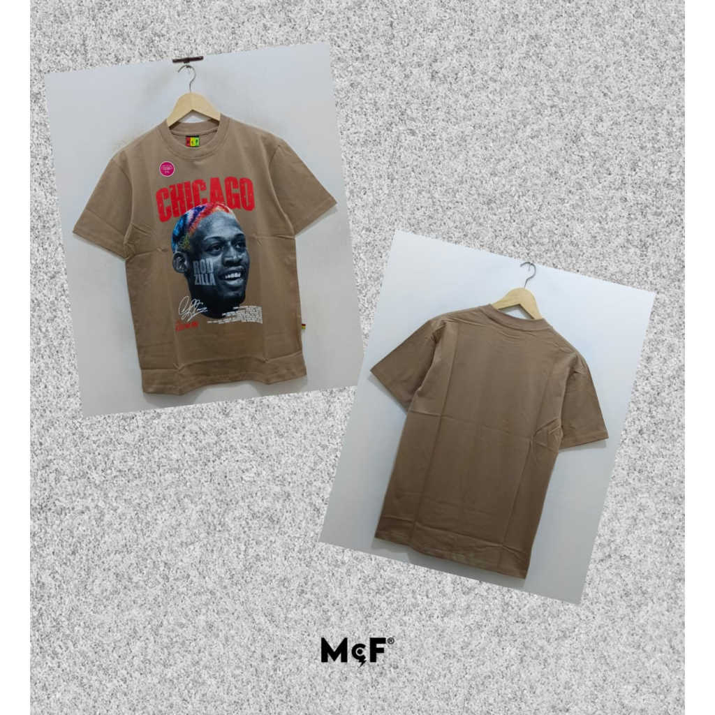 Relaxed Fit Cotton Combed 24s Chicago Bulls Mc.F Supply co