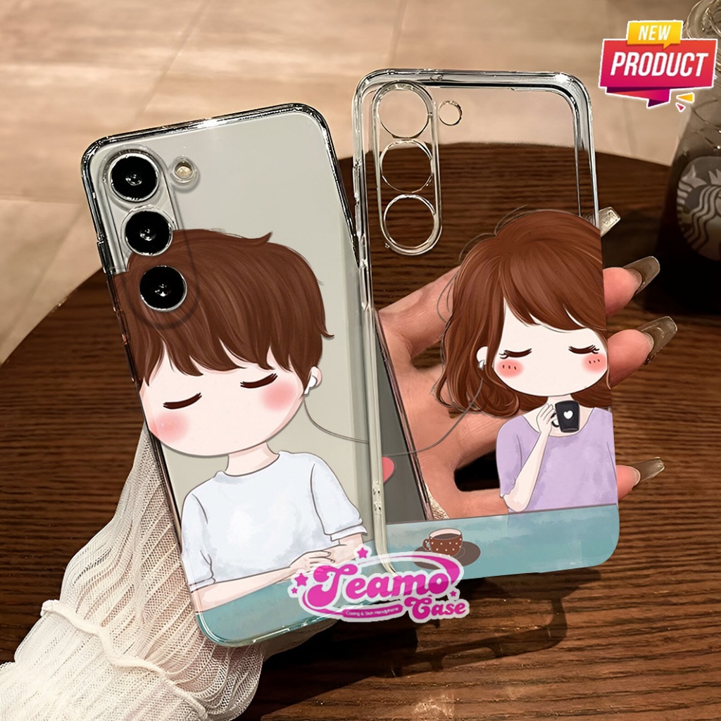 เคสใส GLOSSY สําหรับ Vivo Y29 / Y28 / Y38 / Y29S / Y400 / Y100 / Y03 / Y04 / Y71 / Y83 / Y91 / Y91C 