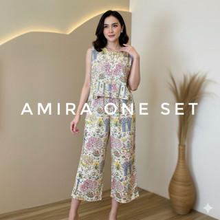 Amira One Set Kutung Celana Kulot 7/8 Rayon Premium