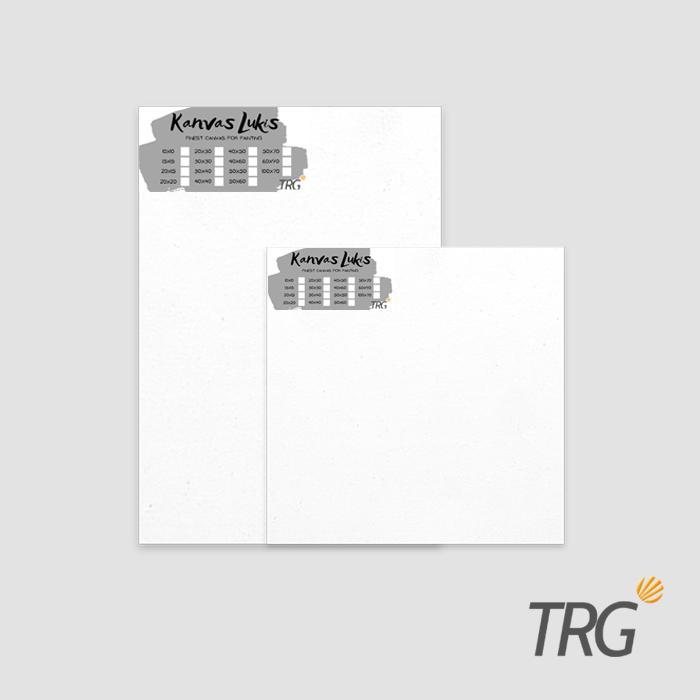 PREMIUM TRG Painting Canvas / Canvas Board Canvas / Painting Fabric ขนาด 10x10 - 25x25