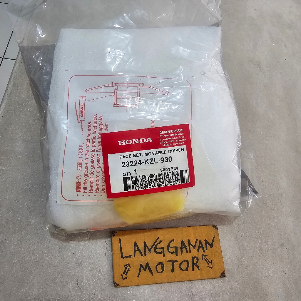 ชุดใบหน้า MOVABLE DRIVEN PULLY PULLEY GIRL BEAT SCOOPY SPACY VARIO FI ROUGH STARTER 23224KZL930