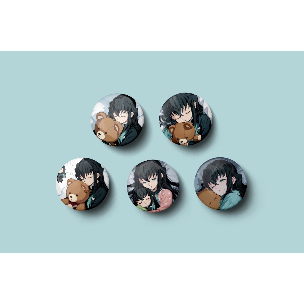 PIN MUICHIRO KIMETSU NO YAIBA / ปุ่มพิน KIMETSU NO YAIBA / MUICHIRO PIN