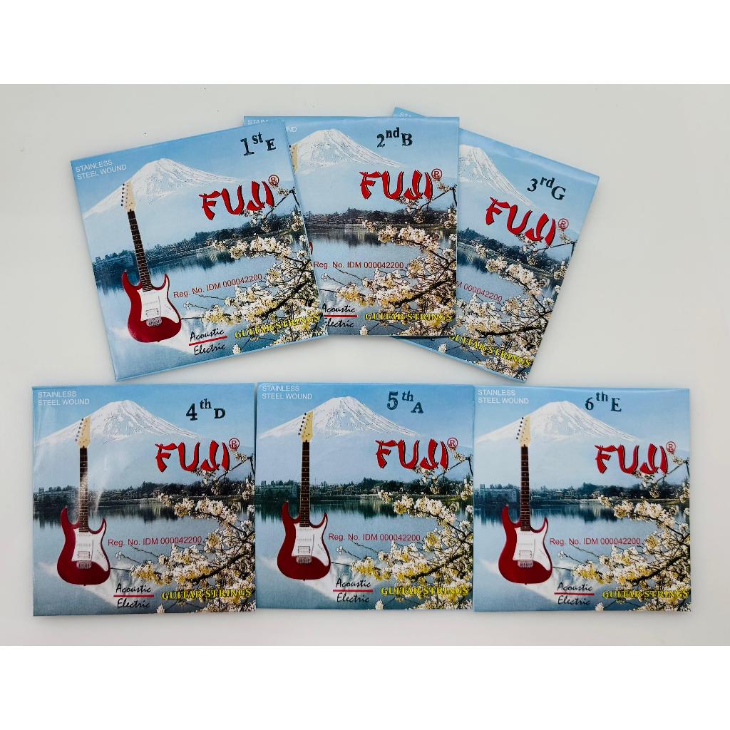 Fuji Acoustic Electric 08 (กระดาษ) Single Number 1, 2, 3