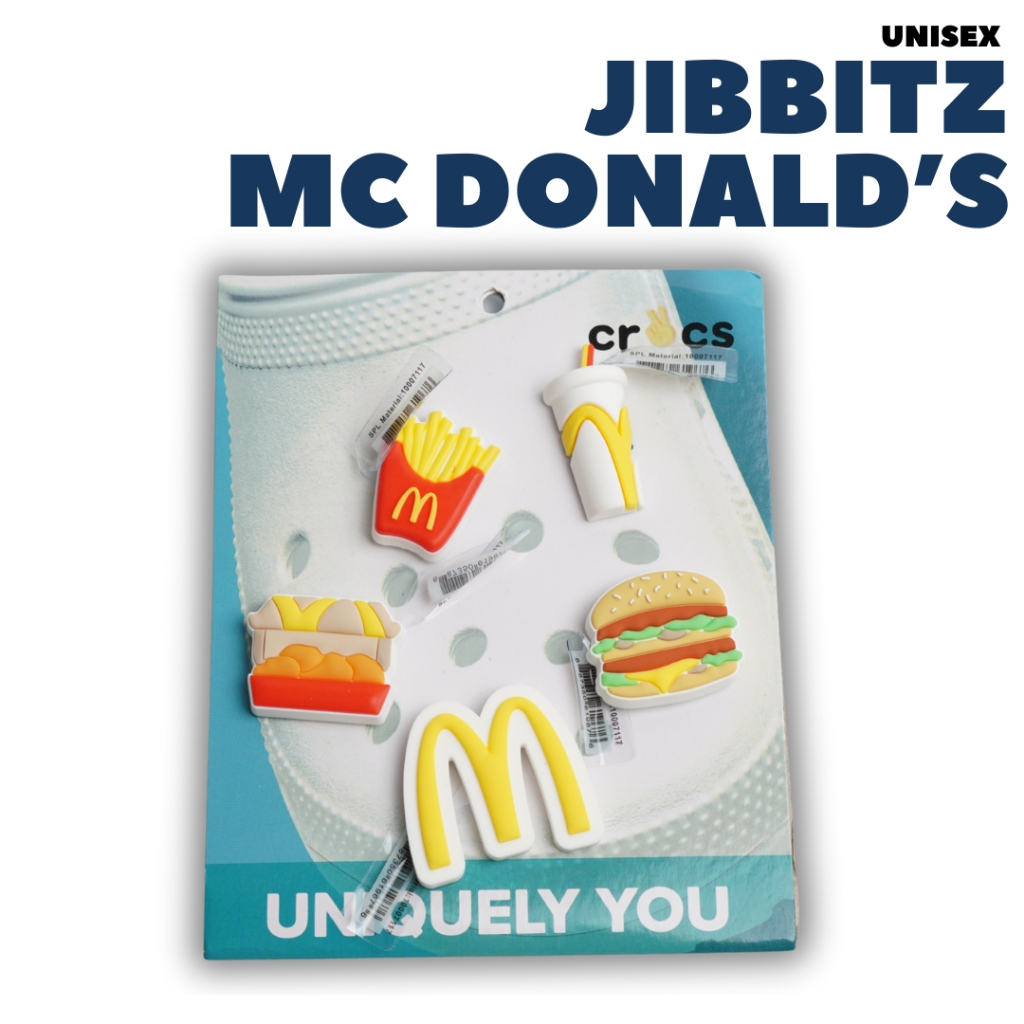 Jibbitz Crocs 1 Pack Motif MC Donalds