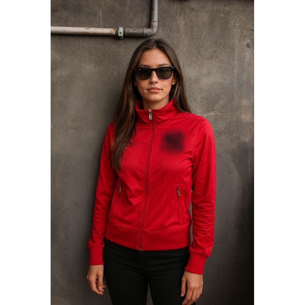 N**E Woman Tracktop Jacket NE***RK YAN***S O1 ไซส์ S fit M (P58 x L42)