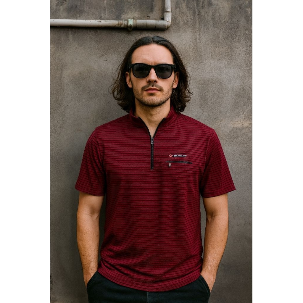 Halfzip Jersey หนา DUNK0P motorsport O1 ไซส์ L (P73 x L57)