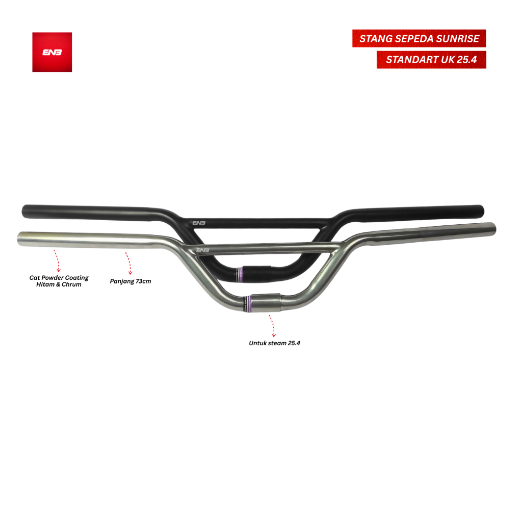 แฮนด์จักรยาน แฮนด์จักรยาน SUNRISE STANDARD MTB BMX BIKE FEDERAL COMMUTER BIKE FIXIE