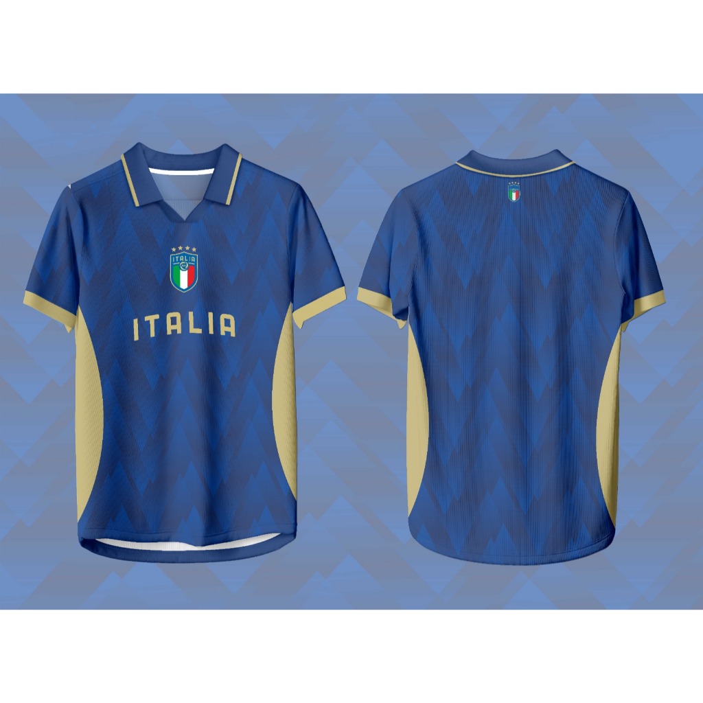 FIGT-JERSEY FANTASY//RETRO FOOTBALL SHIRT// FANTASY ITALY//FULLPRINTING JERSEY//ฟรี NAMESET | เสื้อแ