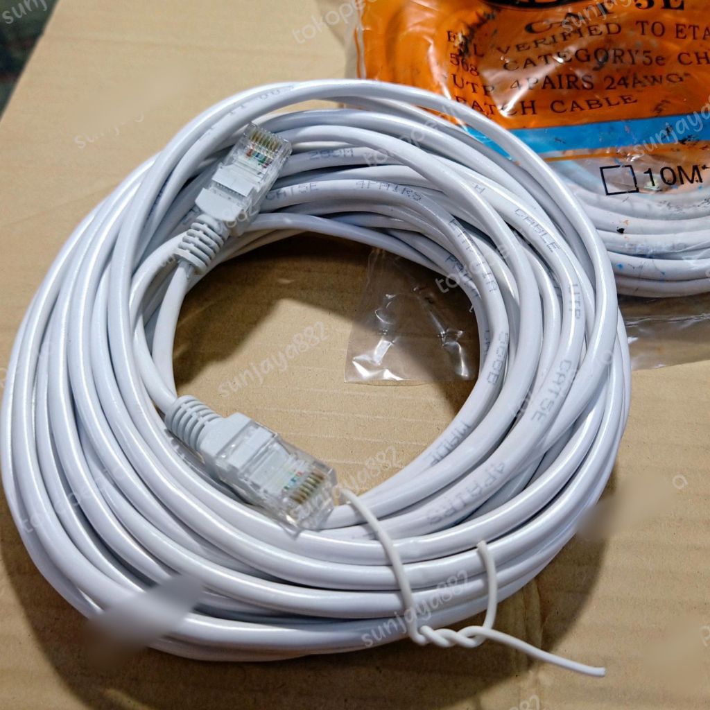 สาย LAN สาย WIFI INTERNET CABLE 5 เมตร/10 เมตร/15 เมตร/20 เมตร/25 เมตร