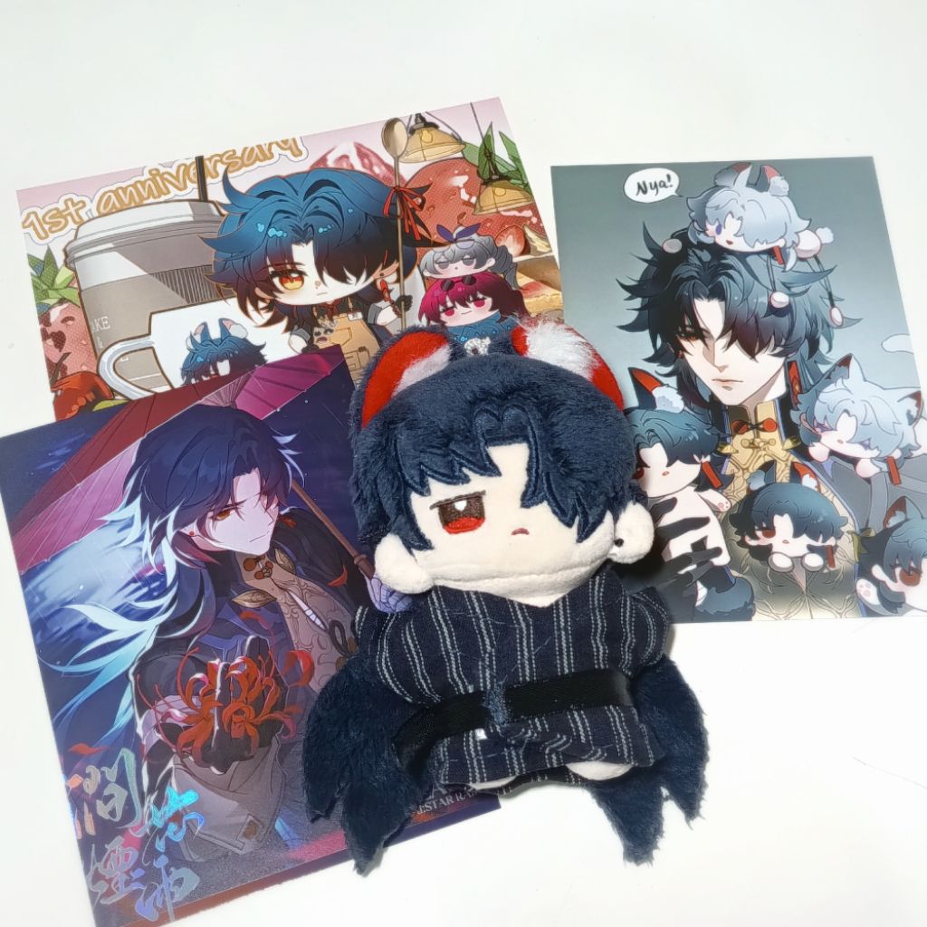 ตุ๊กตา ใบมีด honkai. star rail hsr 10cm (ฟรีโปสการ์ด)