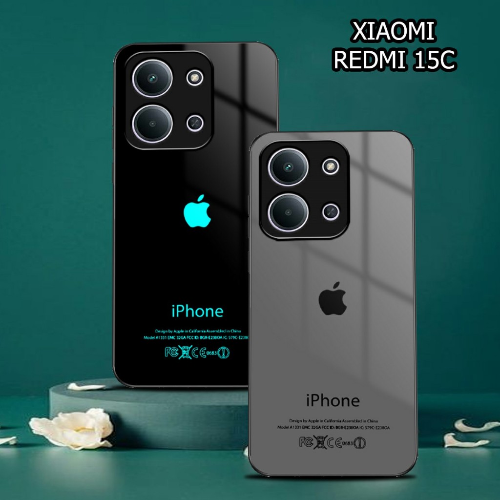 HP E1609 Softcase Redmi 15C 2025 | เคสโทรศัพท์ Redmi 15C - เคสโทรศัพท์ Apple Motif