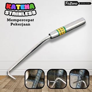 KATEHA ALAT PENGIKAT KAWAT BENDRAT UKURAN 25CM SOLUSI HEMAT WAKTU HEMAT TENAGA KERJA FEZONE